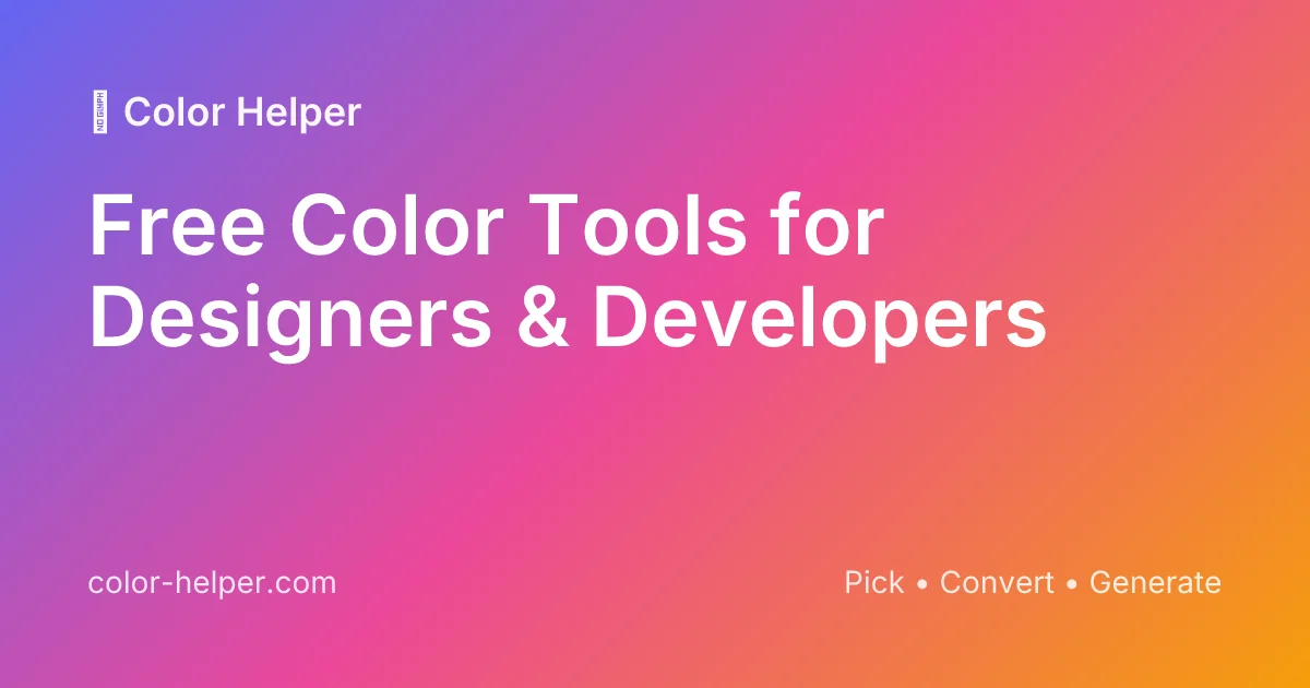 Color Helper